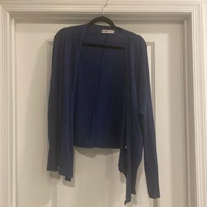 Abercrombie blue cardigan